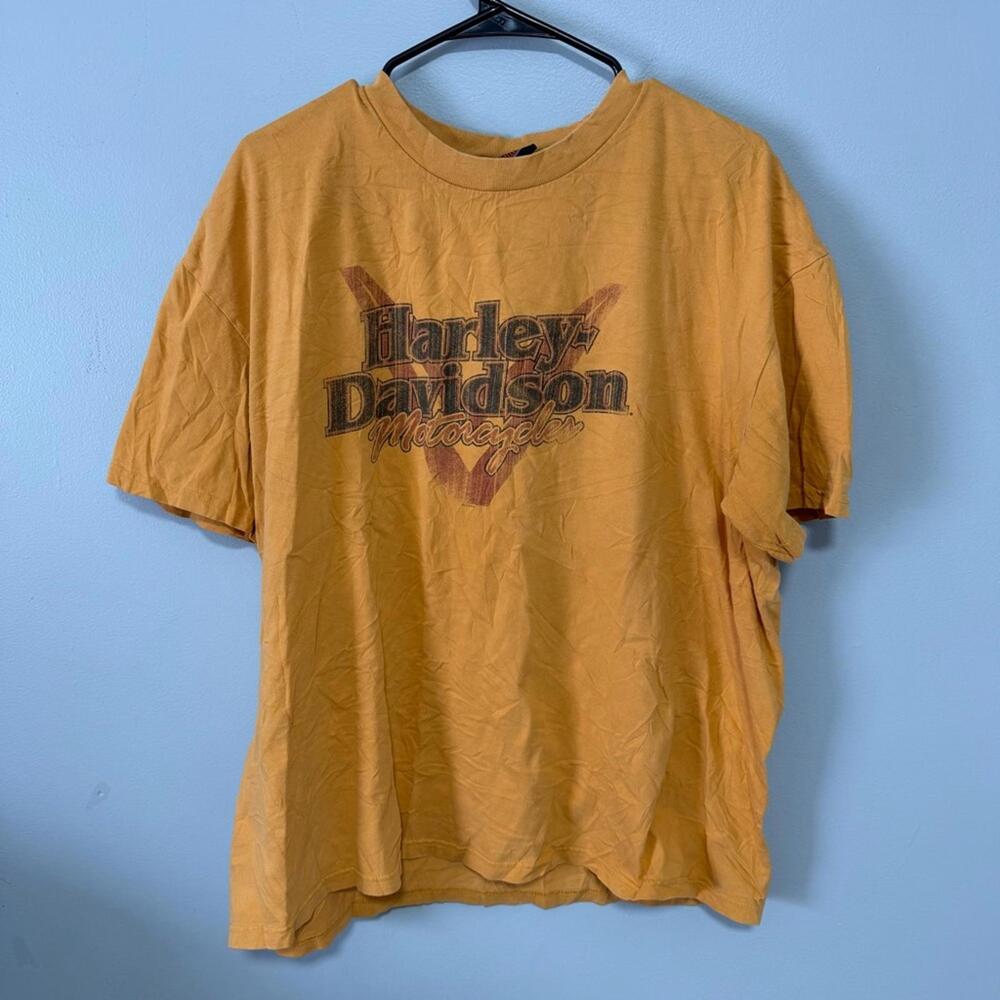 Vintage Harley-Davidson Gruene Texas T-Shirt Large Motorcycle Biker size XXL